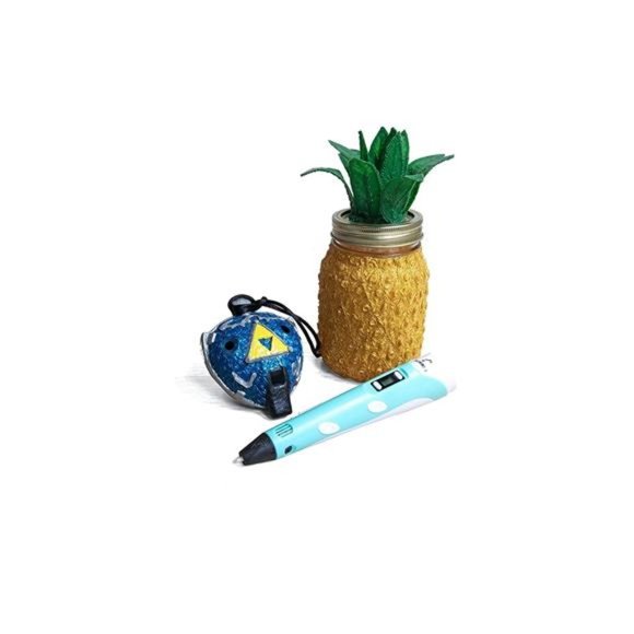 3D Printing Pen with Display - Includes 3D Pen, 3 Starter Colors of PLA Filament - Picture 3 of 6